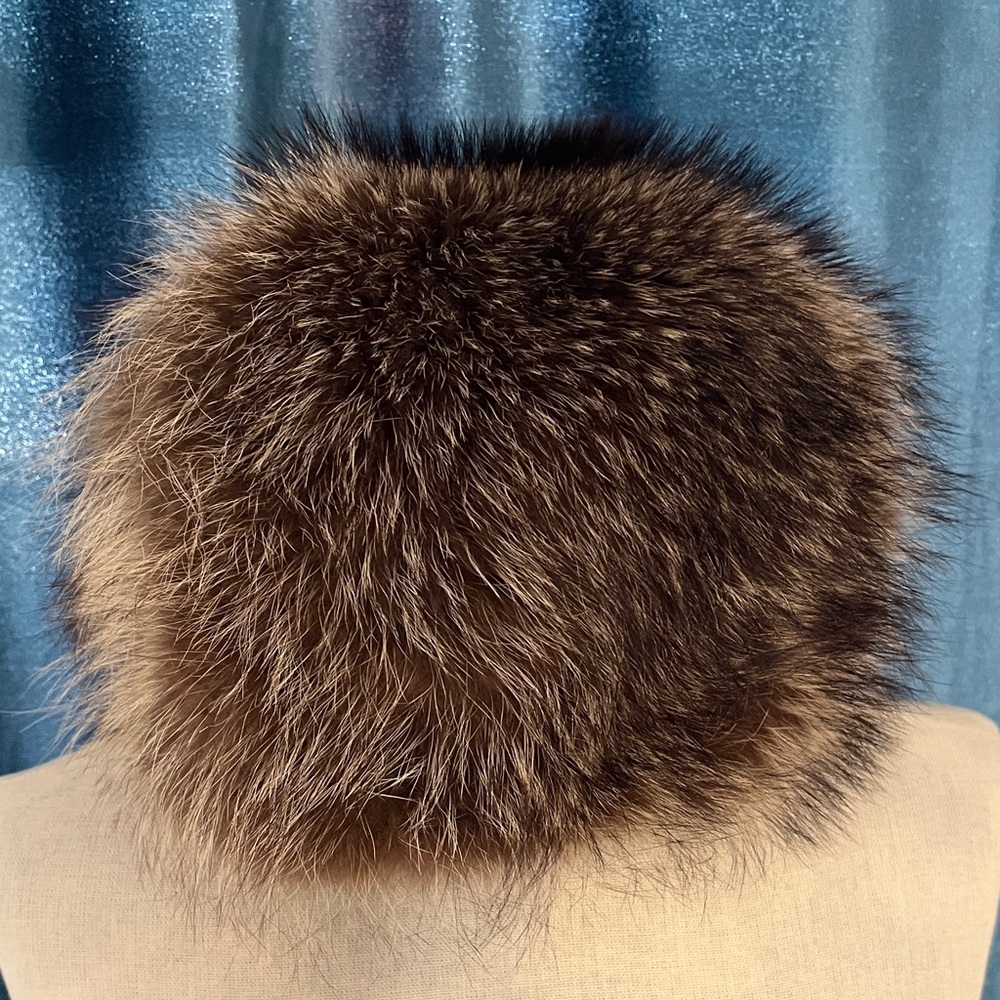 Vintage Gwenn Pennington  Brown Fur Women's Hat